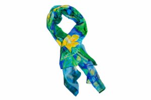 Blue Tulip Poplar Scarf